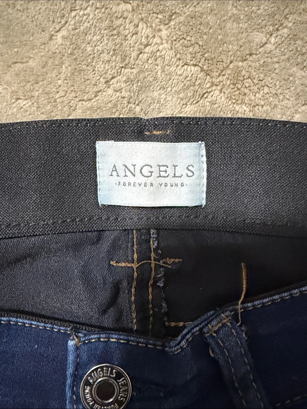 Angels Women's Navy Skinny Jeans